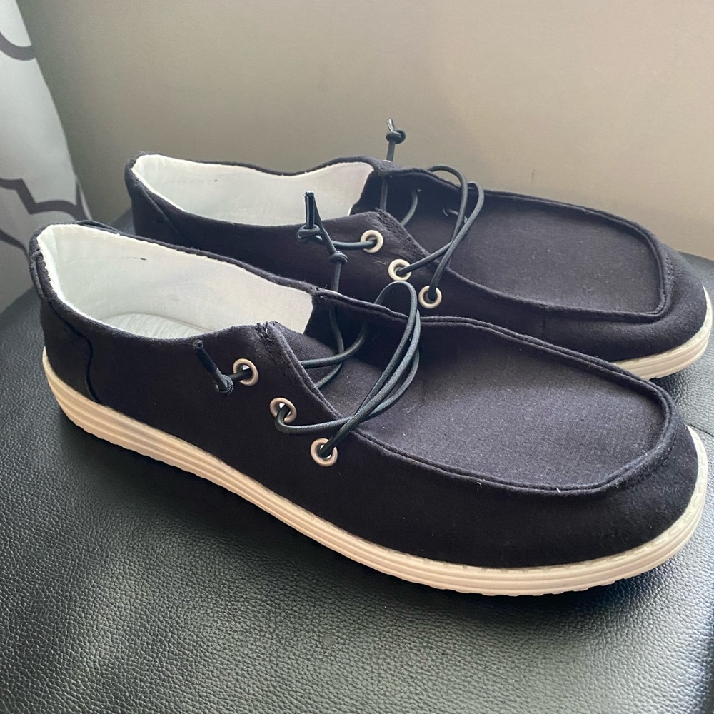 NWT Black Soda Sneakers